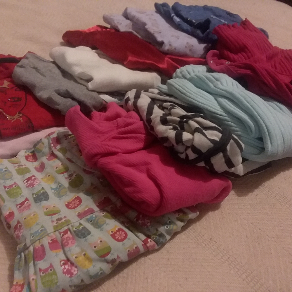 12 Months 2T and 3T Lot of 12 Pieces